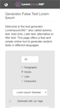 Mobile Screenshot of loremipsum360.com